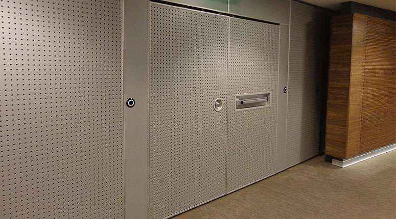 Wood timber grooved strip acoustic panels Wood silk panel Wood lining