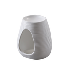 Wholesale Ceramic Hollow Out Essential Fragrance Aroma Arabic Incense Oil burner