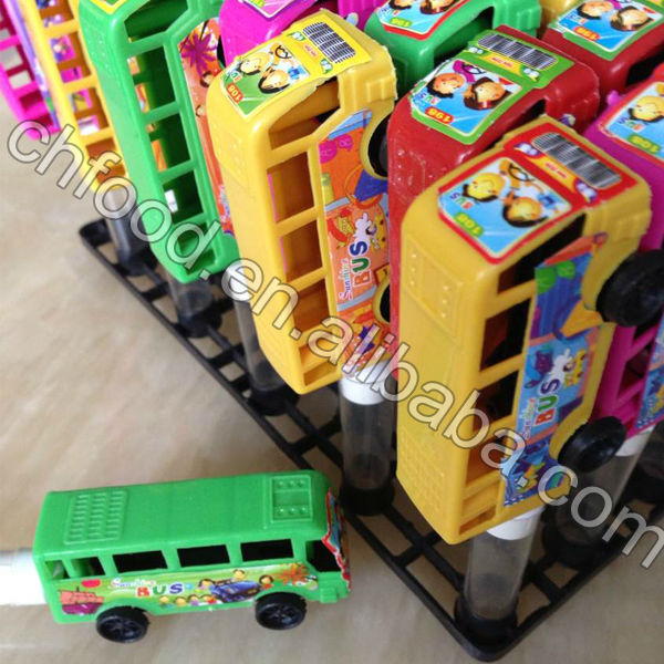 Mini Plastic Bus Candy Toy,China Candy Toy