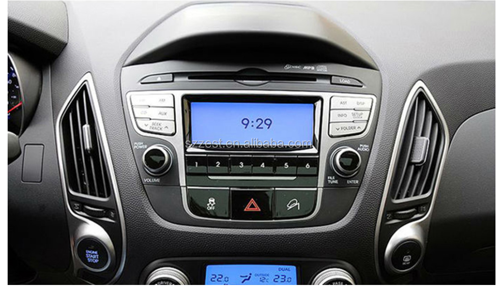 ZETSTECH CAPACITIVE 1024X600 HD screen 8" Android 10.0 car multimedia system for HYUNDAI IX35 TUCSON Radio Wifi GPS