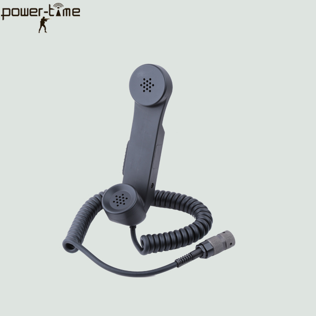 PTT H-189/GR Manpack Radio Handset with U229 Connector