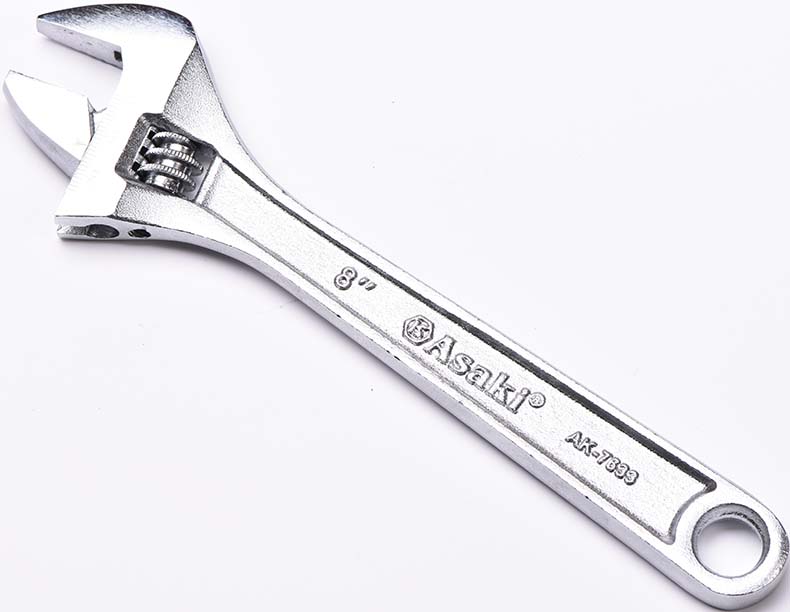 Asaki 34pcs Hand Tool Set Hardware Adjustable Spanner Pliers Screwdriver Hacksaw Frame Flashlight Claw Hammer Measuring Tape Set