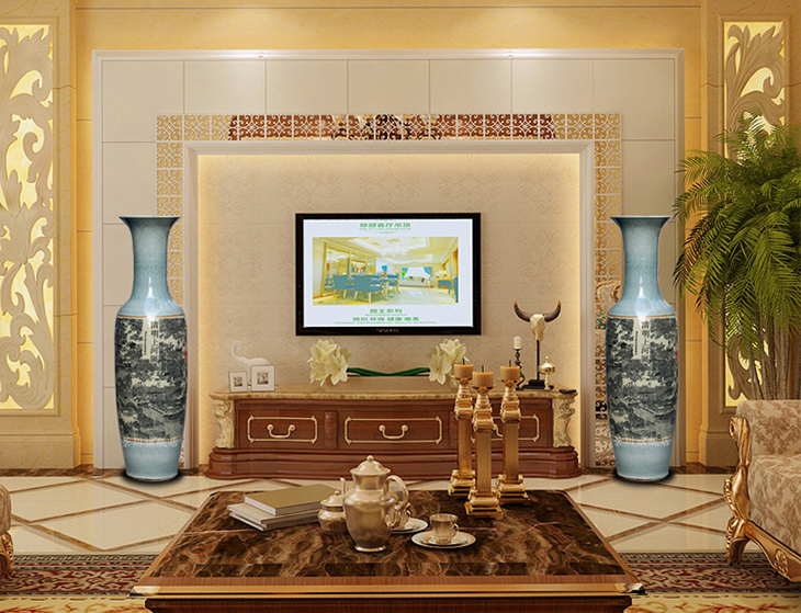 Hot traditional chinese crackle handmade ceramic vases