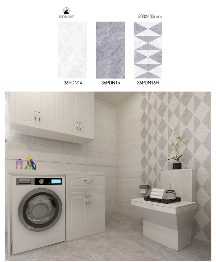 New design 300x600mm face soft wall tile floor tile