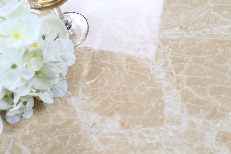 Polished Glazed Vitrified Tiles Light Emperador Ceramic Tiles Importer Dubai