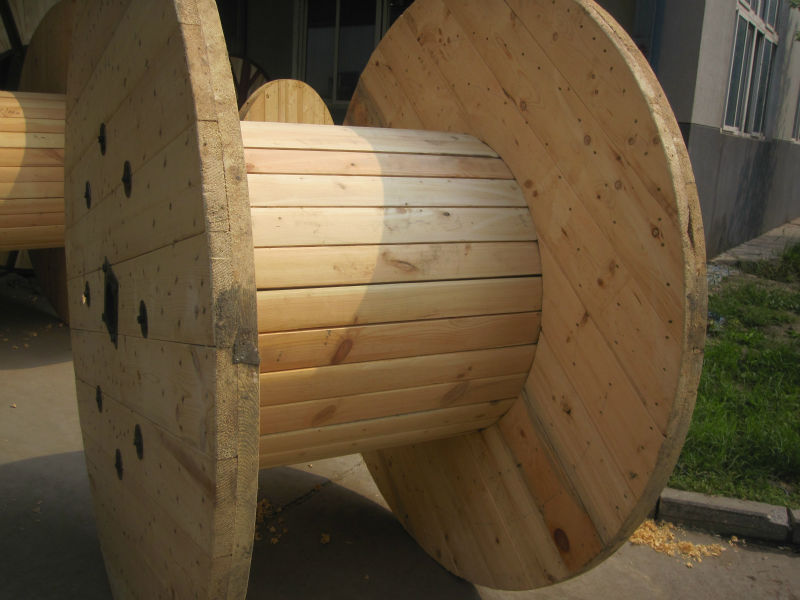 Ruiming 電線光ファイバー木製ケーブルドラム重量 1200*600*700MM