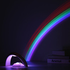 OEM Lucky Rainbow Projector Colorful Lamp Night Light For Kids