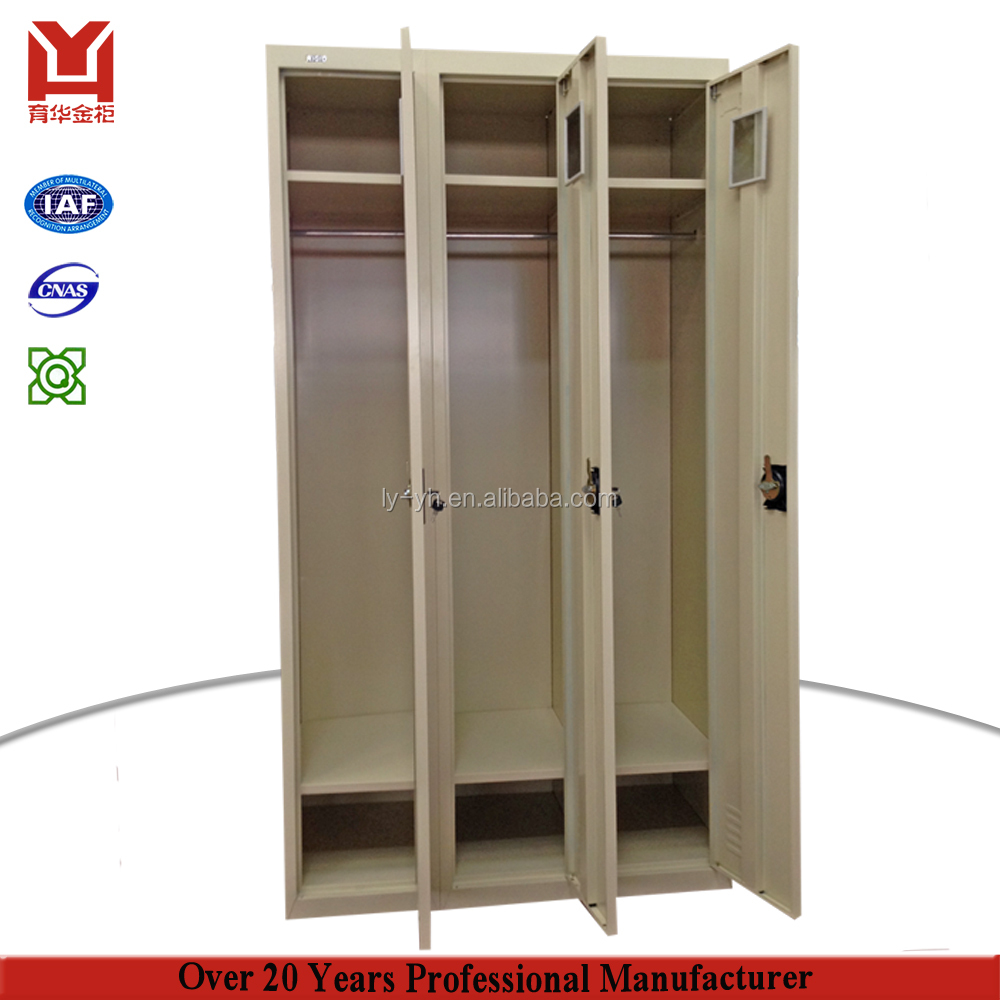 China 3 Door Steel Wardrobe Cabinet With Price China 3 Door Steel