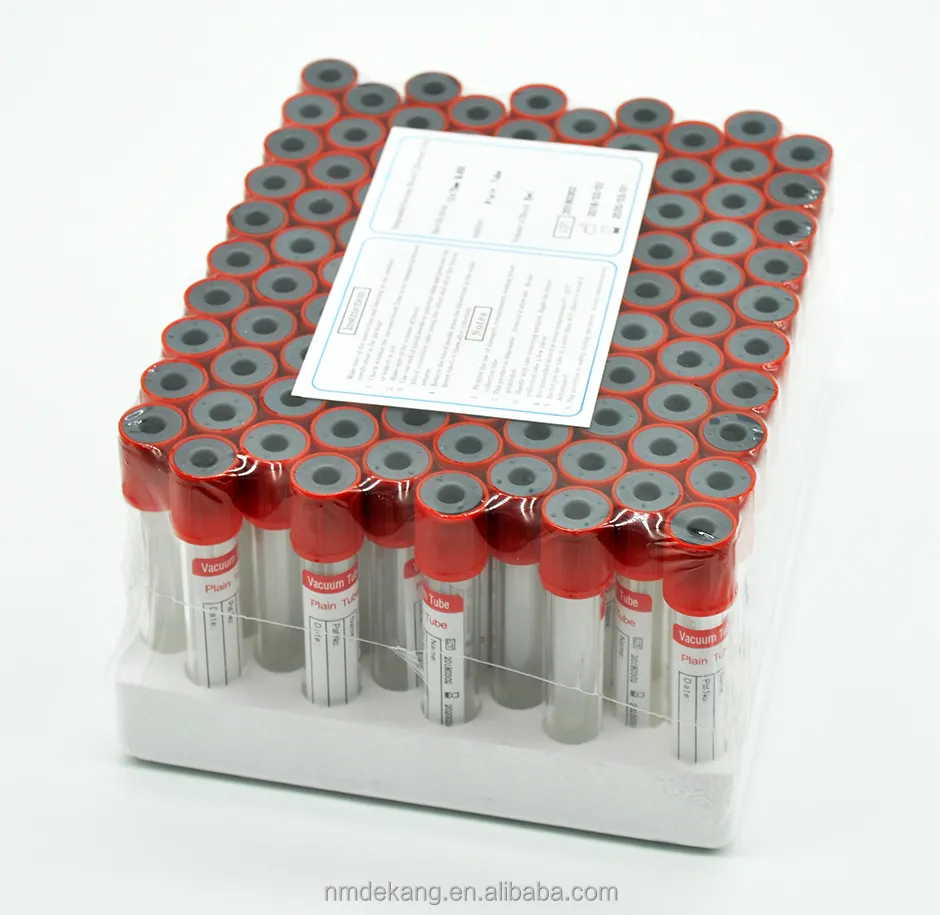 Disposable High Quality 13x75 Vacuum Blood Collection Tube