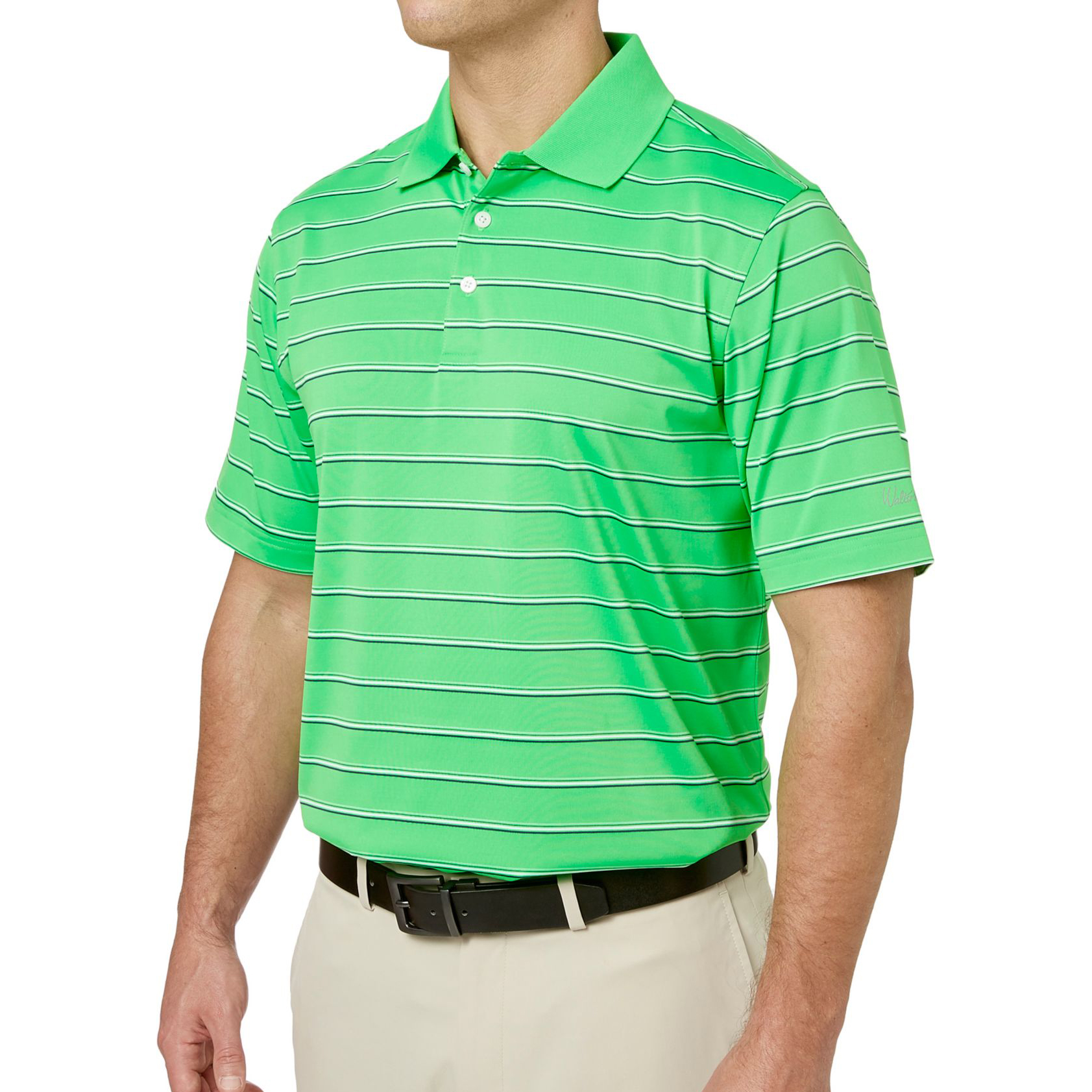 green polo sweat suit