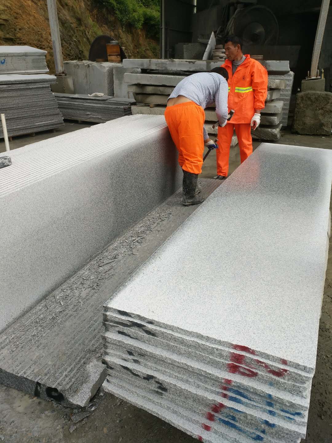 chinese granite G603 quarry & factory / G603 chinese granite