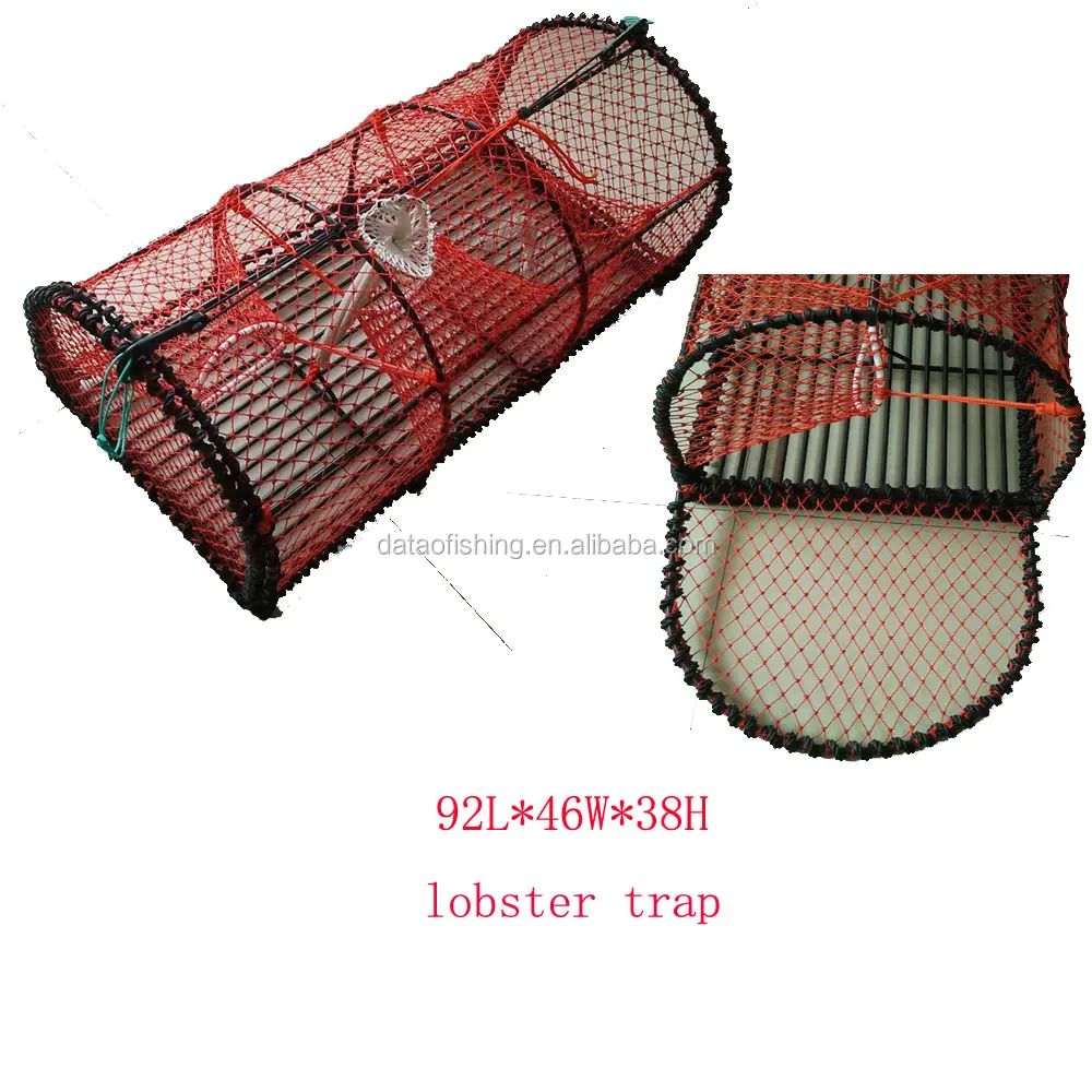 Arch Steel coated frame fishing lobster trap
