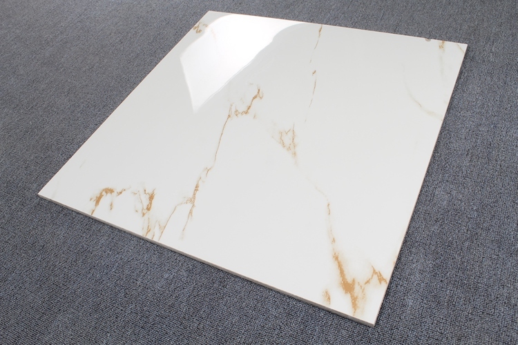 Ceramic Tile Low Price Marble White Glossy Glazed Kerala Vitrified Floor Tiles Design