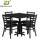Full Set Modern Cheap Wholesale Used Restaurant Table Chairs