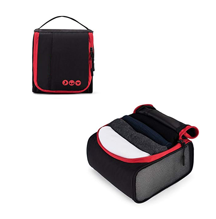 3 tailles Portable 6 ensembles de cubes d'emballage organisateur de bagages de voyage pour accessoires de cabine