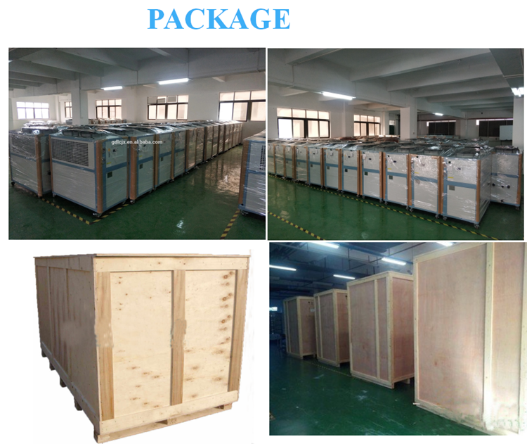 wholesale price CE standard plastic industry small air cooled industrial water chiller machine