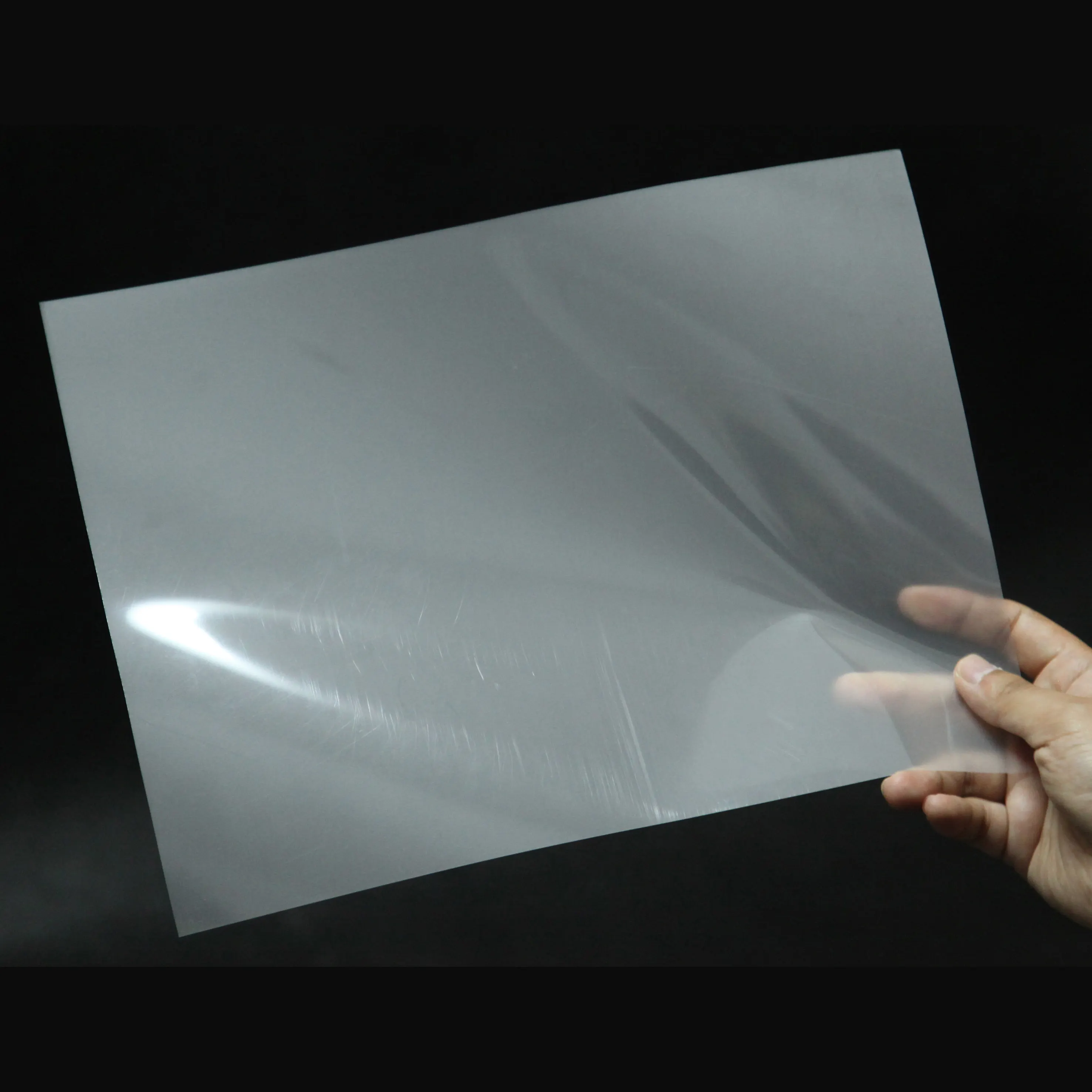 70 micron anti-static cold peel matt heat transfer print release PET film for screen print