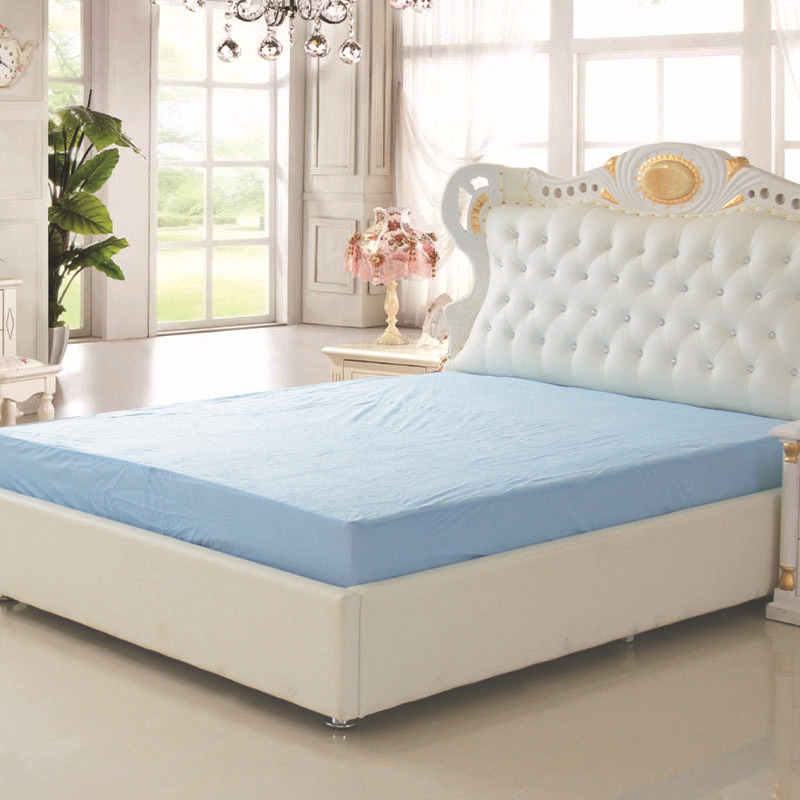 Luxurious bed bug proof cotton/microfiber terry mattress protector/cover/pad/fitted sheet waterproof and breathable