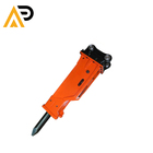 Excavator machine rock hammer to break rocks