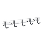 Stainless steel 304 wall hanger bathroom robe clothes coat hook