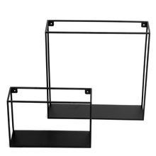 Simple design wall Mounted Floating Metal Display Shelf for the showroom