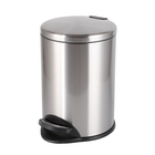 Different Type Metal Waste Bin Stainless Steel For Office