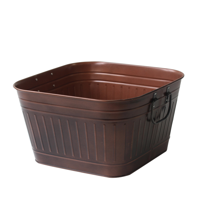High quality Copper Color Metal Champagne Ice Bucket