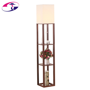 floor lamp with side reading light