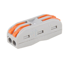 Lever-nuts 2 conductor COMPACT Push , Wire Connector terminal connection PCT-222