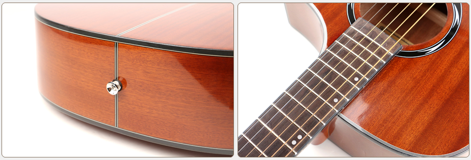 40 inch acoustic guitar sapele middle level wholesale price Deviser L-625-N