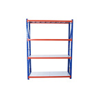Adjustable shelf knock down warehouse metal storage rack /shelf Light DutyButterfly Hole Rack