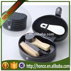 Top Selling Higher quality promotion shoe shine kit in PU box with low price HY-167