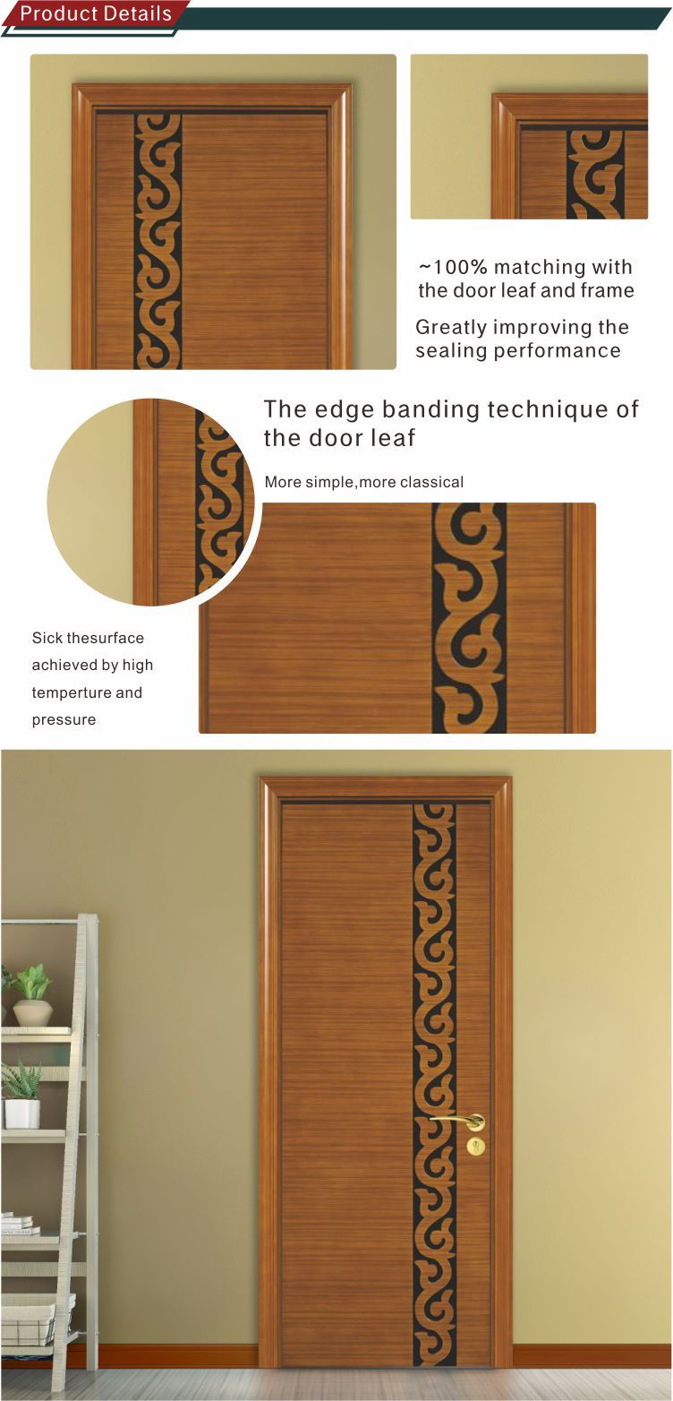 cheap price high quality engineering Teak wood veneer laminated flush doors