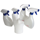 White Cleaning Spray Bottle/ 500ml HDPE Detergent Liquid Plastic Bottle with Trigger Sprayer