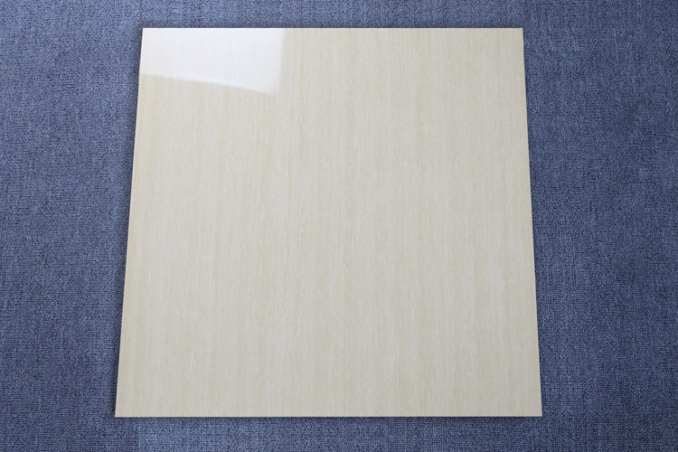 Density Of Yellow Glossy Line Stone Polished Porcelain Floor Tile 60X60 80X80