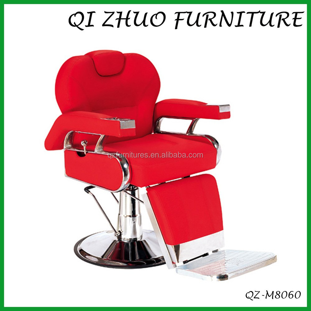 男性用赤色理容椅子/売れ筋スタイリングサロンチェア QZ-M8060