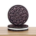 Round Shape Oreo Pillow Chair Crash Cushion