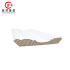 Waterproof Decorative Primed Crown Moulding Customized Wood for Ceiling