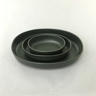 Stoneware oblong baking dish roasting lasagna pan