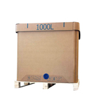 1000L Bulk liquid packing intermediate bulk container foldable ibc container