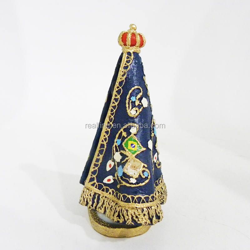 レジン製ブラジル N.SRA.APARECIDA 聖母マリア像 | ホーム