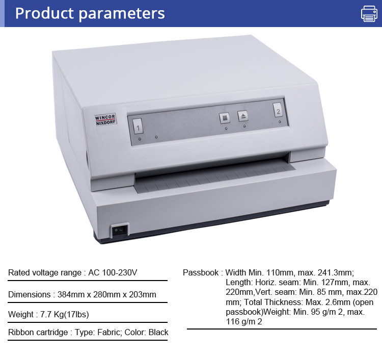 Wincor Nixdorf 4905-N21 | Impresora Térmica Financiera