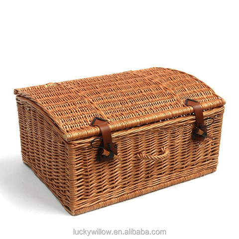 linyi lucky woven handicraft factory - willow basket, picnic