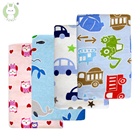 76x76cm 100% cotton Flannel Baby Blanket Newborn Super Soft Cartoon Blankets baby Receiving Blankets swaddle