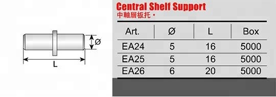 5mm metal bracket stud shelf holder hardware glass shelf board support