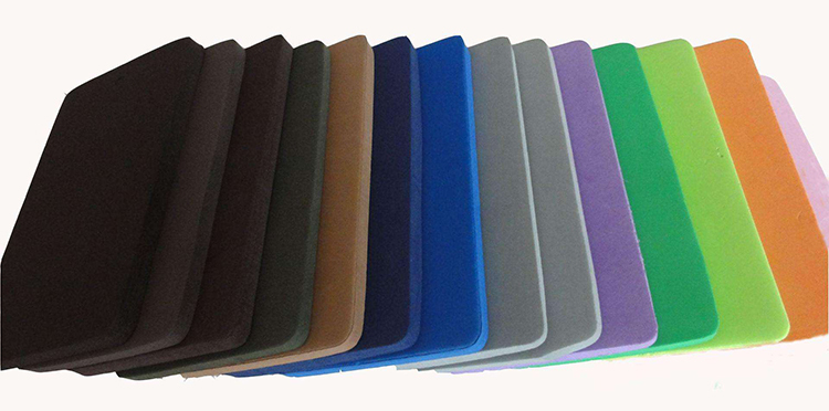 high quality black adhesive rubber eva foam sheets