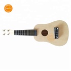 Childlike Wooden Inch toy Ukulele Adorable Gift for Kids Musical Enlightenment Instrument toy ukulele