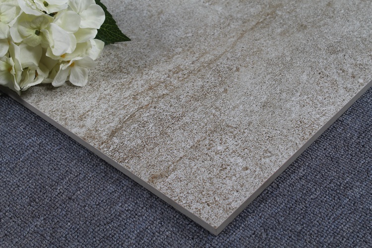 Iran Silver Gray Travertine Tiles Anti Slip Ceramic Rustic Tile For Patios