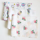 3 Pack 47"x 47" Baby Muslin Swaddle Blankets Unisex for Boys or Girls
