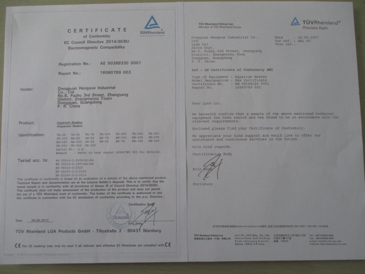 dongguan hengyue industrial co., ltd.